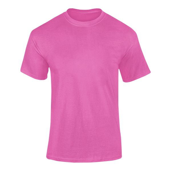 Personalized pink t-shirt by ModFirst Apparel showcasing custom design options and high-quality craftsmanship.